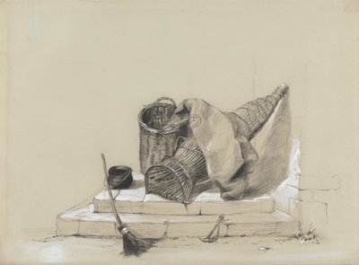Nature morte avec balai - Peter de Wint